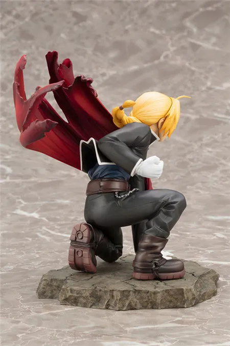 Аниме Fullmetal Alchemist Edward Elric японская фигурка Коллекционная модель игрушки 22 см без