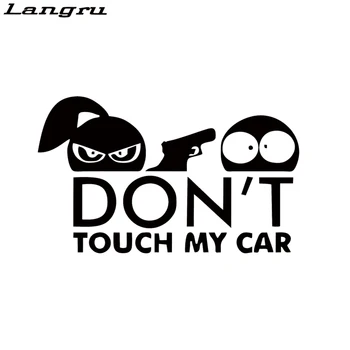 

Langru Cool Graphics Don't Touch My Car Vinyl Decal Sticker Car Accessories Decorative Funny Jdm