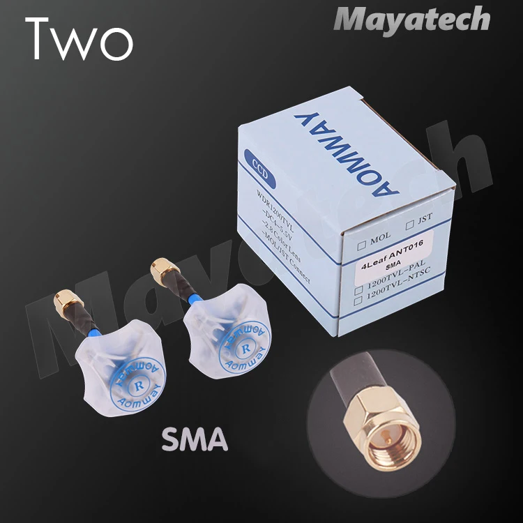 FPV 全向图传 蘑菇天线 四叶草 内孔 (8)