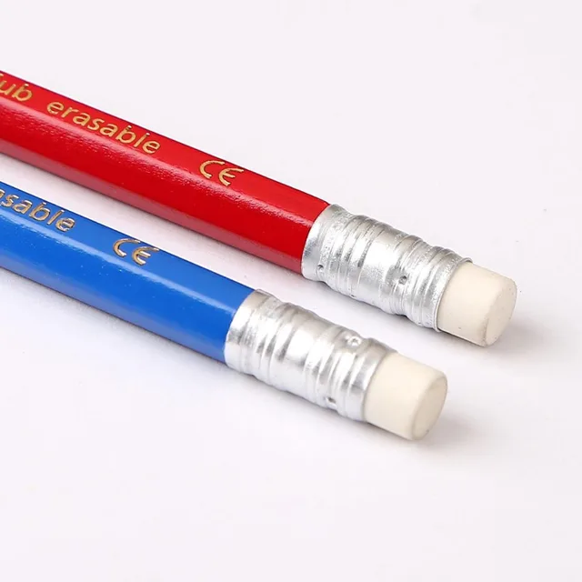 Фото staedtler 14450 цветных карандашей красный/синий стираемый карандаш