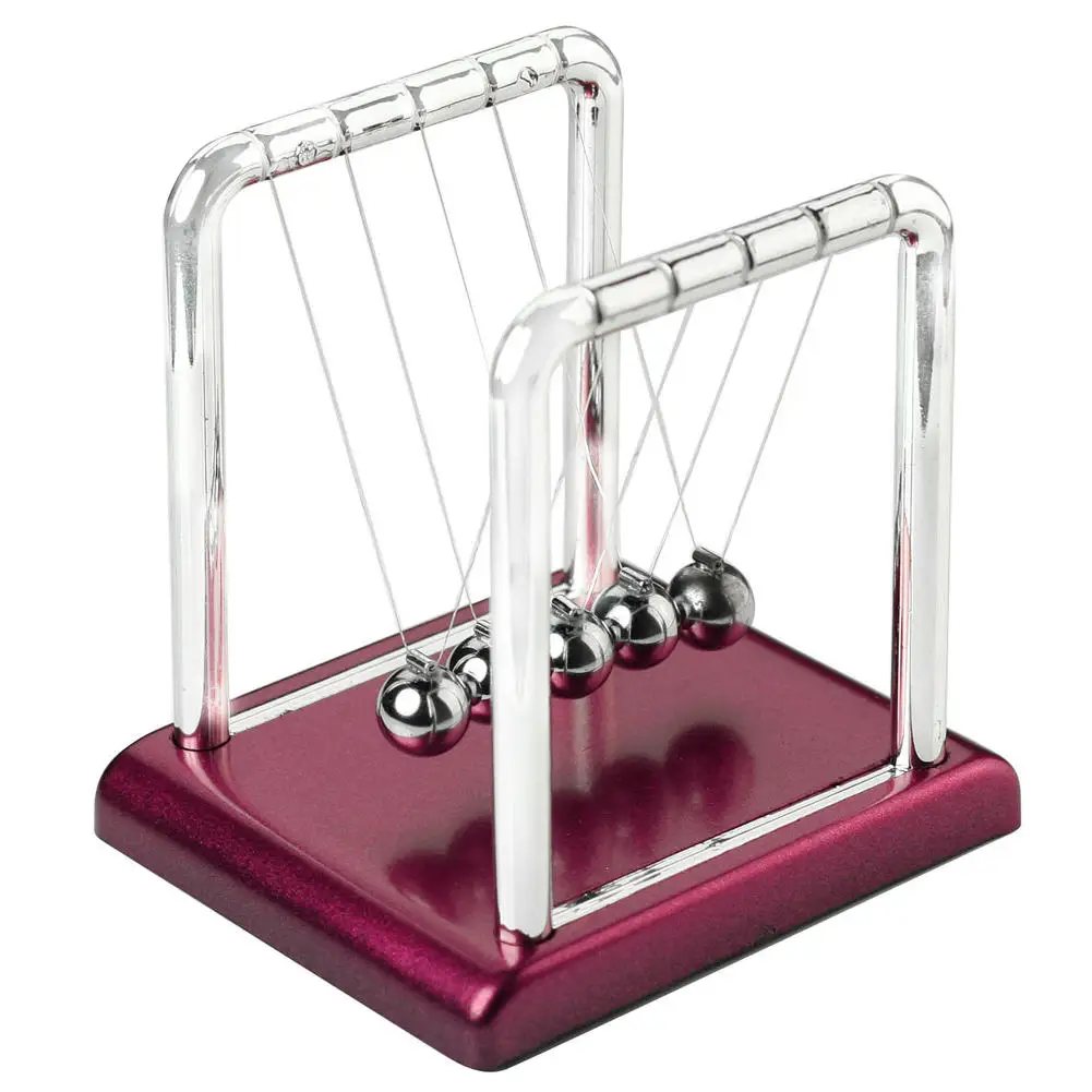 New Design Newtons Cradle Fun Steel Balance Balls Physics Science