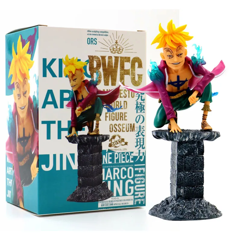 7 5 &quotone piece Аниме Марко Феникс GK BWFC приседания ver. Штучной упаковке 19 см ПВХ фигурку