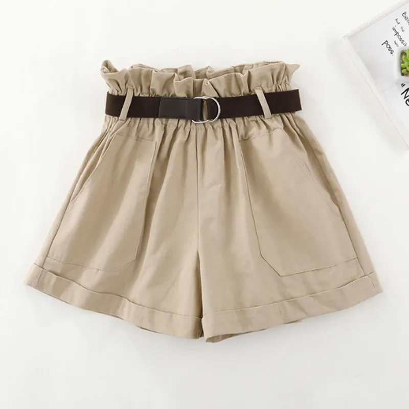 Pantalones Cortos Mujer Women's Casual Elastic Waist Summer Shorts Jersey Walking Shorts