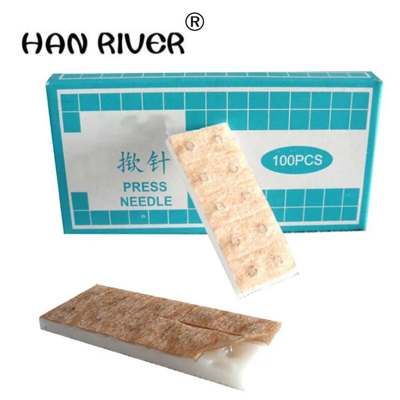 100PCS/box Disposable sterilization press needle earpins Intradermal