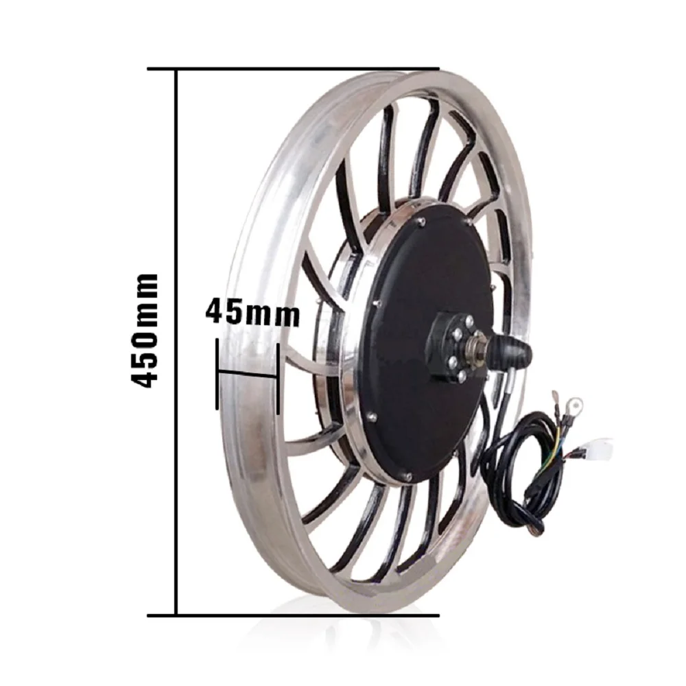 BLDC 36v 48v 1000w Front Drive Scooter Hub Motor Wheel 20&quot For Bike Electric Rickshaw With Inflatable Tyre|hub motor wheel|motor wheel48v |