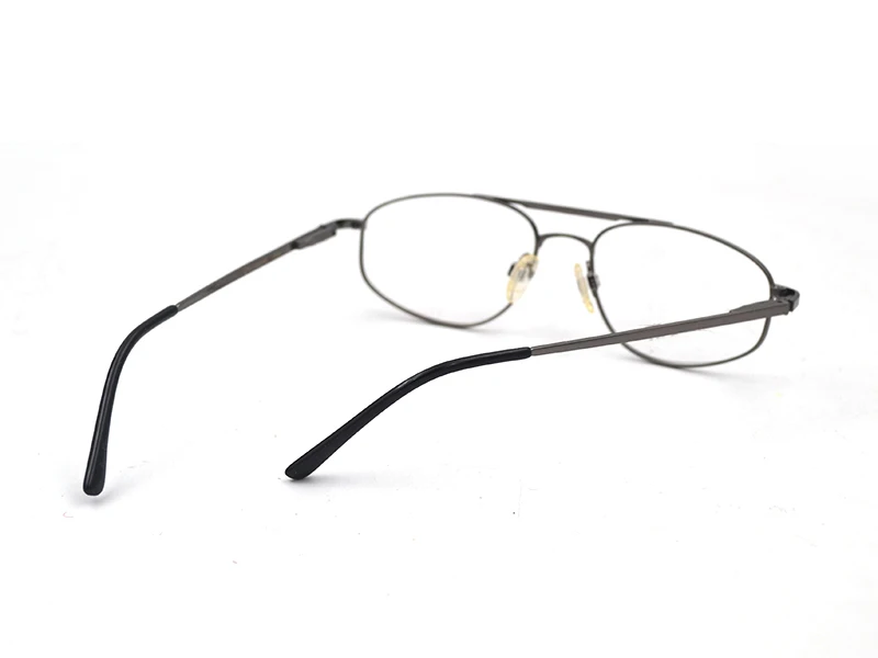 Фотохромные серые солнцезащитные очки, металлические двойные лучи, близорукость, Пресбиопия, очки для чтения, для мужчин и женщин, Настраиваемые очки по рецепту L3