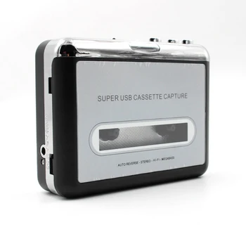 

Tape to PC Super USB Cassette-to-MP3 Capture Audio Music Player CD Converter
