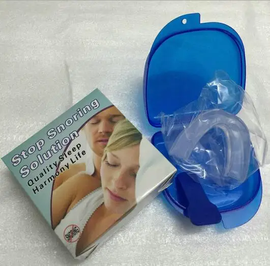 Stop Snoring Mouthpiece Apnea Aid MouthGuard Sleep Bruxism Anti Pure Grind jk17stop snoring