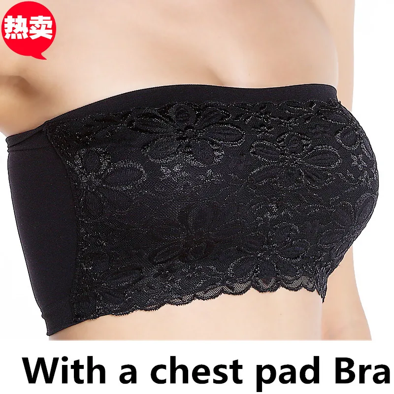 Summer lace belt pad tube font b top b font tube font b top b font