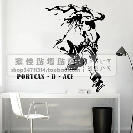 Ace One Piece Wall Decal Vinyl Wall Stickers Decal Decor Home Decorative Decoration Anime One Piece Car Sticker Decorative Wall Decal Wall Decalsone Piece Wall Sticker Aliexpress