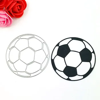 

1pcs 6.9*5.85cm Football metal die cutting dies scrapbooking embossing folder suit for sizzix fustella big shot cutting machine