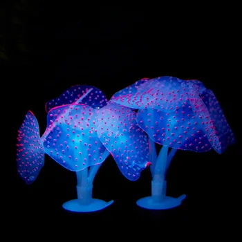 

Fish Tank Glowing Artificial Jellyfishes Silicone Simulated Aquatic Plants Fluorescent Vivid Jellyfish Aquarium Decor
