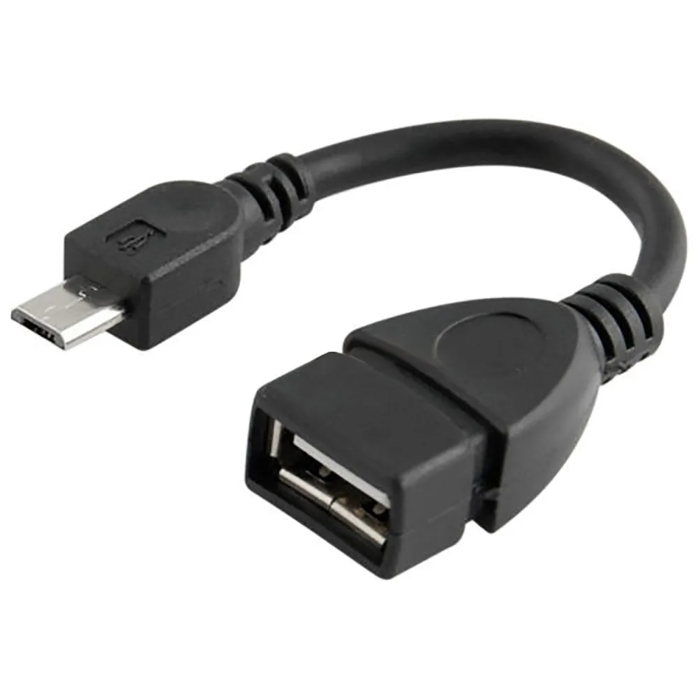 Горячий продукт PC Micro USB кабель Мужской хост к USB Женский OTG адаптер для Android для планшетного телефона для КПК Прямая поставка