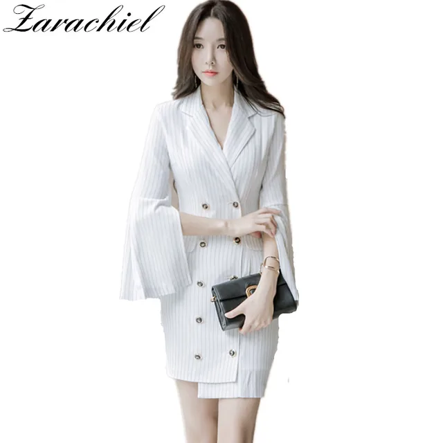 blazer dress white zara