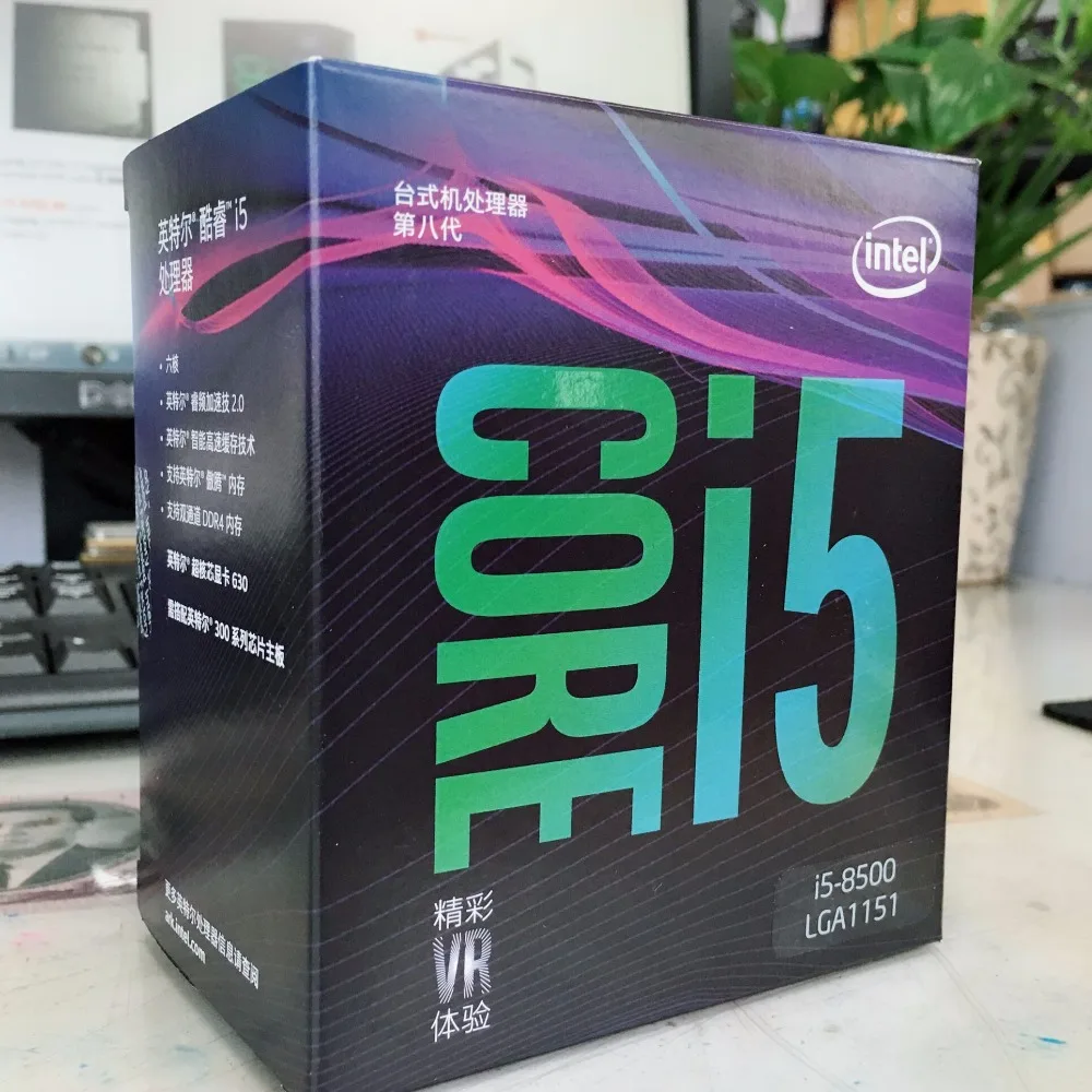 

Intel PC computer Core i5 8 series Processor I5 8500 I5-8500 Boxed processor CPU LGA 1151-land FC-LGA 14 nanometers Six Core