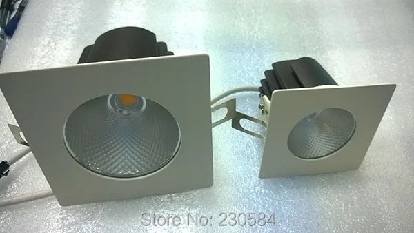 Просто квадратный светодиодный 8 Вт 12 Вт светильник, низкая яркость, высокое качество углубленное крепление для освещения Плоская передняя панель