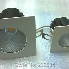 Просто квадратный светодиодный 8 Вт 12 Вт светильник, низкая яркость, высокое качество углубленное крепление для освещения Плоская передняя панель