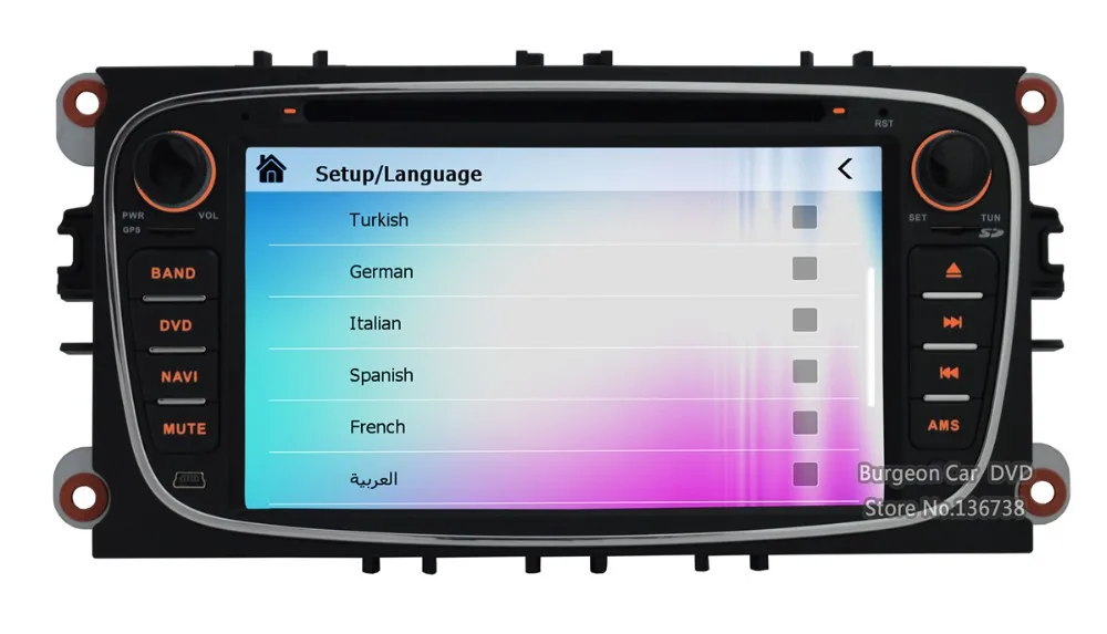 Perfect Car DVD Player GPS Navigation System SAT NAV WiFi 3G FOR FORD FOCUS C S MAX S-Max C-Max MONDEO GALAXY USB Radio Bluetooth 42