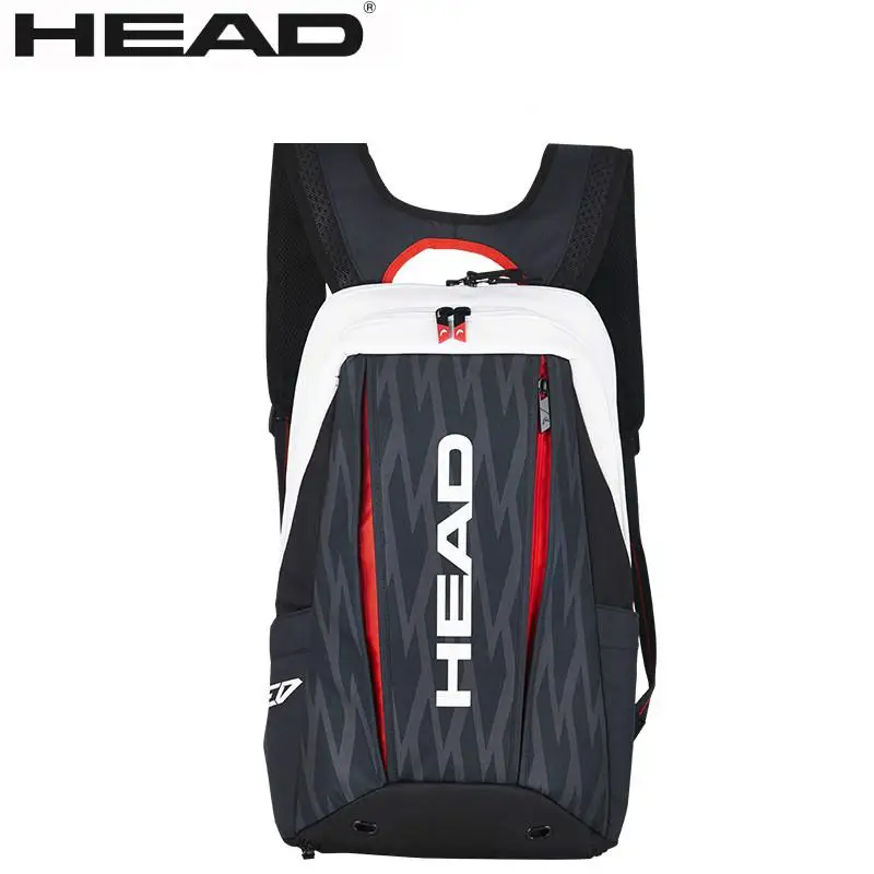 100% оригинальная теннисная сумка HEAD Novak Djokovic Raquete De Tenis Backpack|tennis raquet bag|backpacking