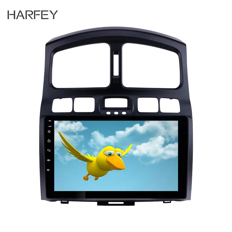 Harfey AUX MP3 Bluetooth стерео для 2005- hyundai Classic Santa Fe " Android 8,1 головное устройство gps навигация DAB+ ТВ тюнер