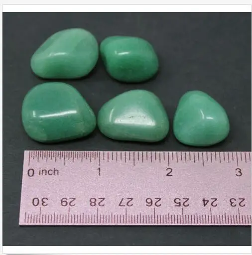 5 большой зеленый авантюрин галтованный камень: кристалл исцеляющий рейки драгоценный камень