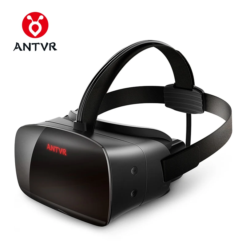 Antvr Новинка 2017 года Очки виртуальной реальности гарнитура для ПК Virtual PC очки бинокулярный 110 FOV 2160*1200 P VR коробка погружения 3D VR