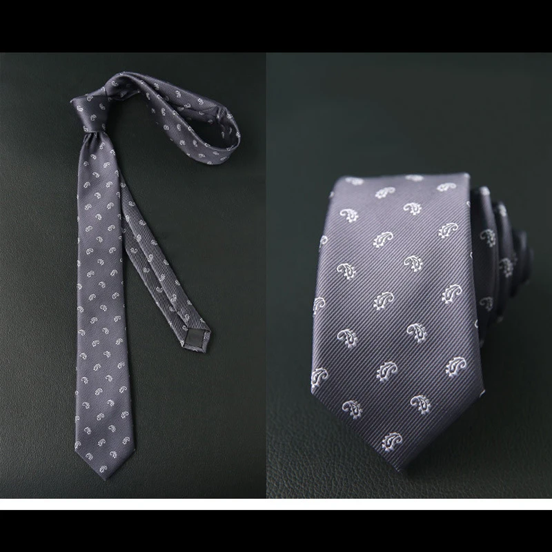 6 см полиэстер галстуки Галстук Для Мужские Бизнес шеи галстук в полоску плед печатных Corbatas Hombre Gravatas тонкий галстук