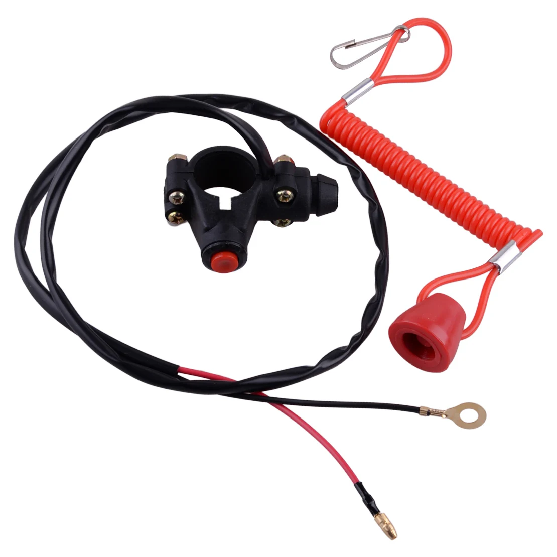 CITALL New Outboard Engine Stop Safety Kill Switch Tether Cord Lanyard