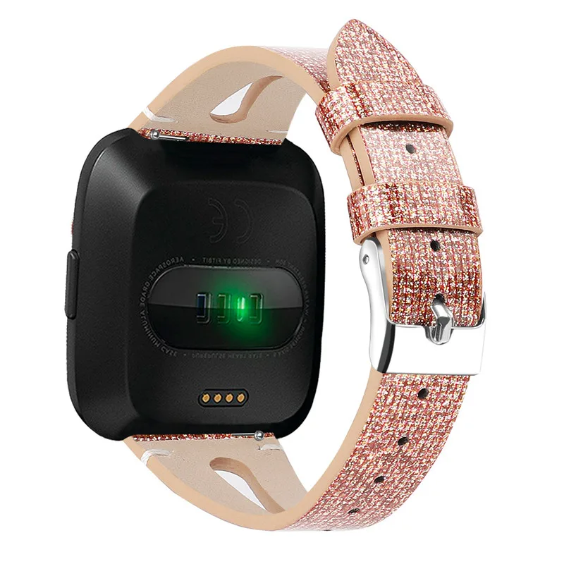 Наручный ремешок для часов для Fitbit Versa ремешок для часов браслет для спорта сменный Браслет для Fitbit Versa аксессуары для часов - Цвет: Pink