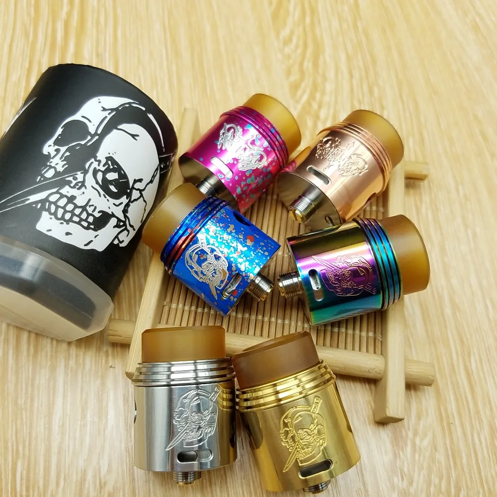 

Rapture RDA Atomizer with Wide Bore Drip Tip 24mm Rebuildable Vaporizer Tank for e Cigarette Mod VS Apocalypse GEN 2 RDA