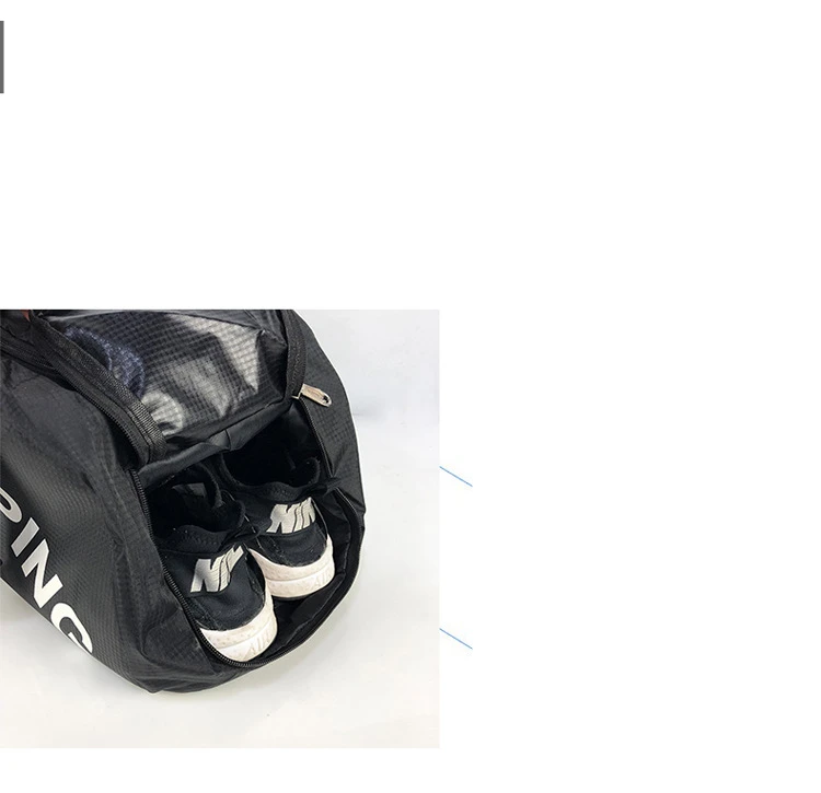2019 Новая повседневная многофункциональная дорожная сумка с Сумка для обуви большой емкости водонепроницаемая ручная багажная Спортивная