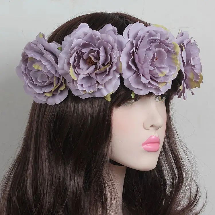 9Duo 4cmSmall Sunflower Braided Elastic Hair Belt16