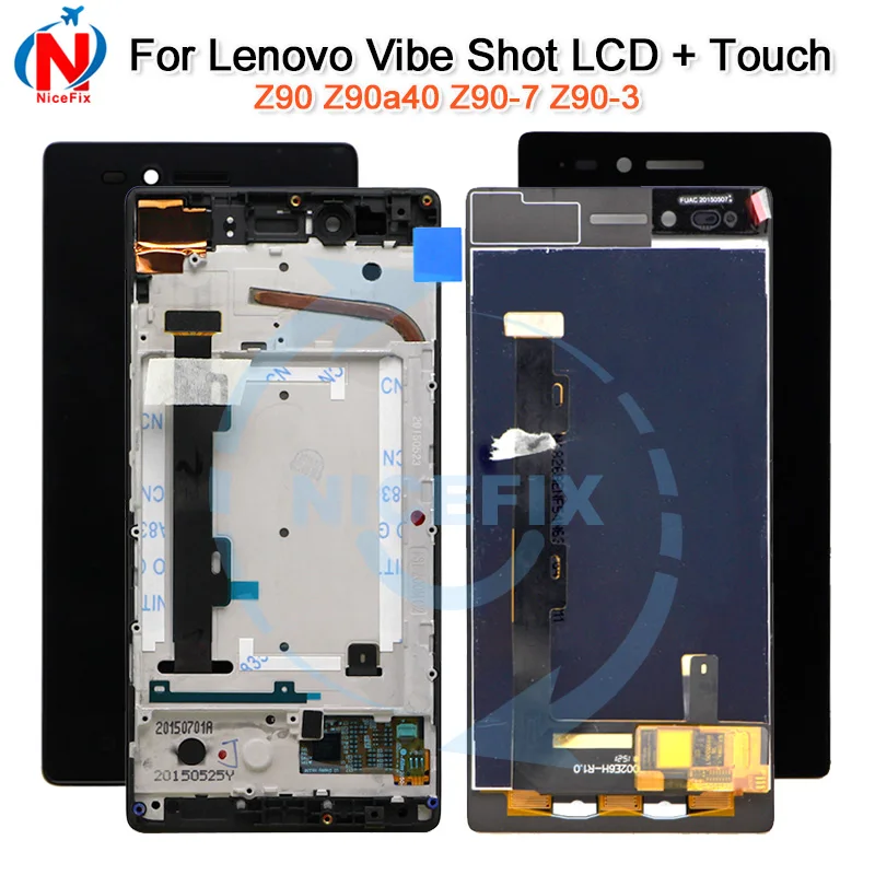 For 5" Lenovo Vibe Shot Z90 lcd Digitizer For lenovo z90