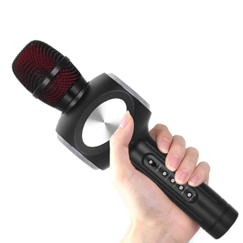 Wireless Portable Karaoke Microphone Duet Singing Chorus Bluetooth