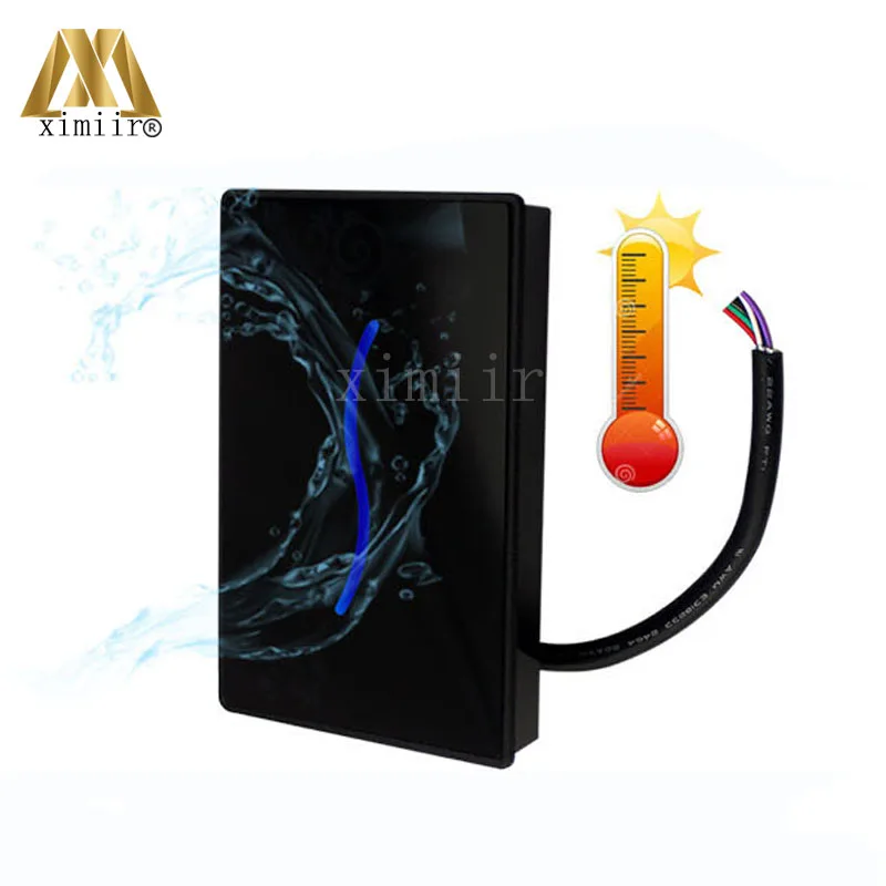 

Good Quality 13.56MHZ Mi-fare Card Reader Wiegend36 Communication IP65 Waterproof Smart IC Card Access Control Reader N15