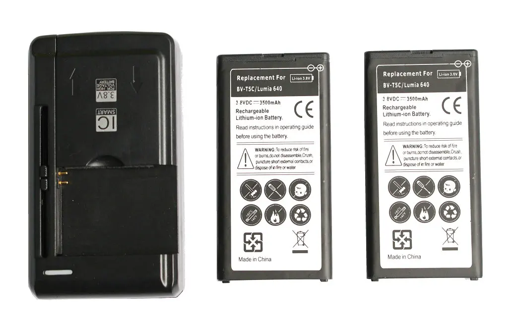 Ciszean 2x3500 мАч BV T5C 640 В постоянного тока Сменный аккумулятор для телефона +