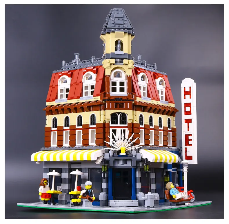

LEPIN 15002 Cafe Corner Model Building Kits Blocks Kid Funny Toy Gift Compatible With 10182 2133Pcs