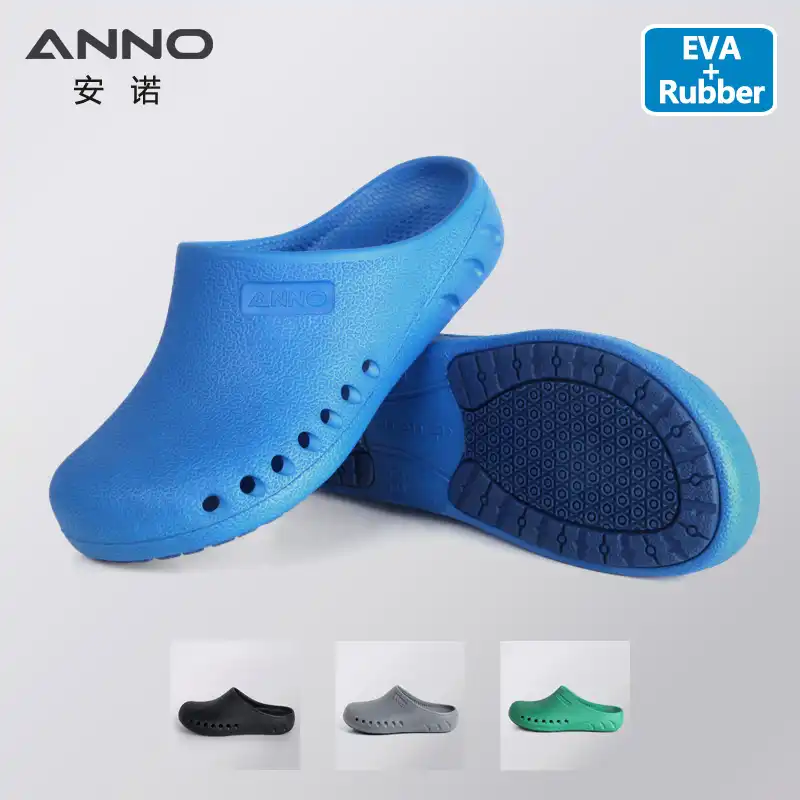 rubber medical clogs