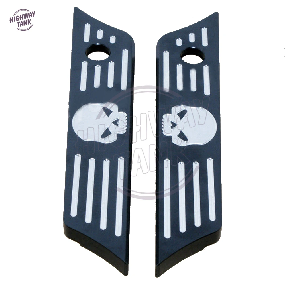 

Burst Contrast Cut Saddlebag Latch Covers Case for Harley Street Glide Road King 2014 2015 2016 2017