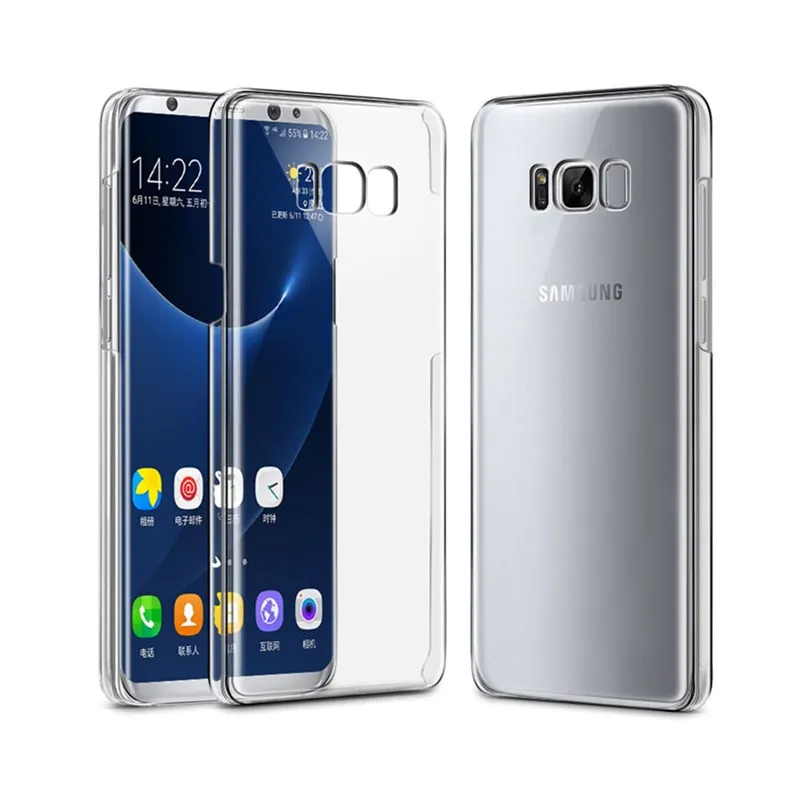 

Ultra Thin Transparent Case For Samsung Galaxy S5 S6 S7 Edge S8 S9 Plus A3 2015 A5 A7 2016 J5 J7 2017 Clear Back Hard Cover Case