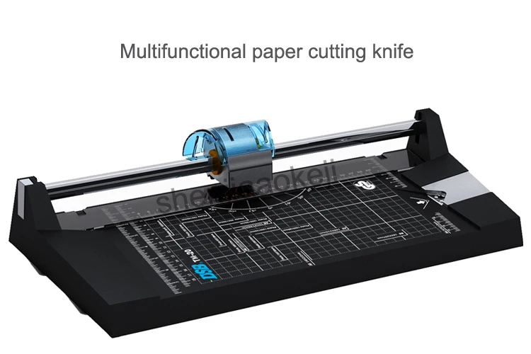 A4 триммер для бумаги Многофункциональный бумажный резак ручной бумажный нож для резки бумаги фото вмятин точечная линия кривая TM-20