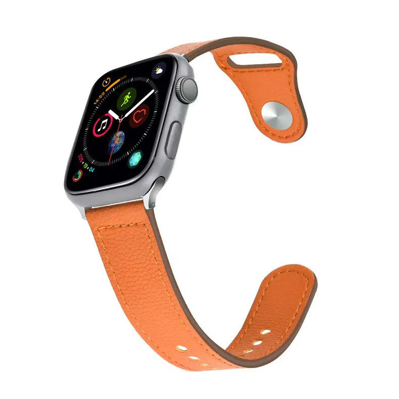 Ремешок из натуральной кожи для apple watch 4 band correa apple watch 42 мм 38 мм 44 мм 40 мм iwatch series 5 4 3 2 1 pulseira ремешок для часов