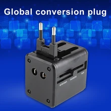 Глобальная конверсионная розетка адаптер питания для путешествий японский выход за границу ПК ABS красиво Международный адаптер питания прочный