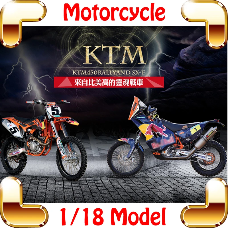 New Year Gift KTM 1 18 Model Motorcycle Collection font b Toys b font Car Motor