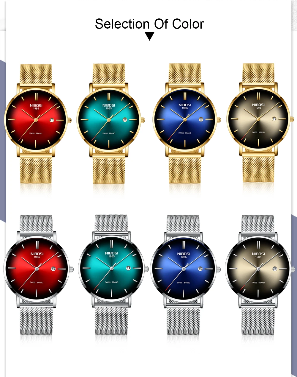 Men's Chronograph Waterproof Date Creative Watch NIBOSI Luxury Brand Men's Quartz Watch Relogio Masculino      (11)