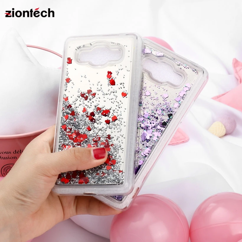 

Soaptree Cases For Samsung Grand Prime Case Back Cover Samsung A3 A5 2017+A5 2018 Dynamic Mirror Liquid Quicksand Covers