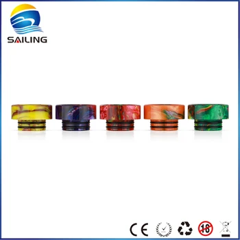 

Sailing Vape Newest Design 810 Epoxy Resin Drip Tips for TFV8/TFV12 Atomizer 10pcs Wholesale