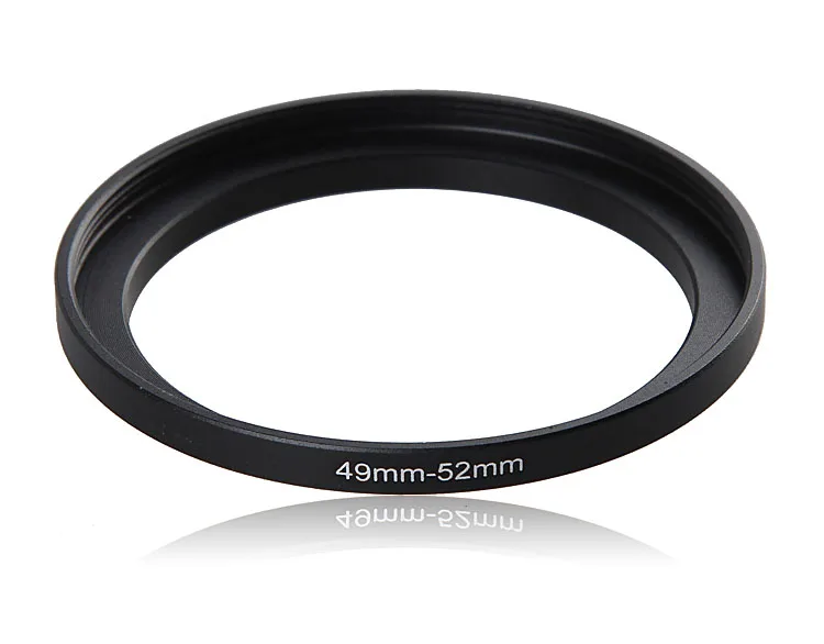 

49-52mm Metal Camera Lens Filter Adapter Ring Thread Male 49mm to Female 52mm Step Up Mount UV CPL ND Filter