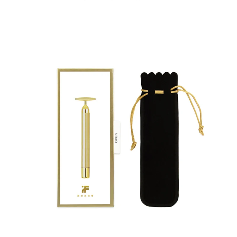 YouPin InFace Gold Beauty Bar позолоченная Массажная головка ускоряет метаболизм улучшает