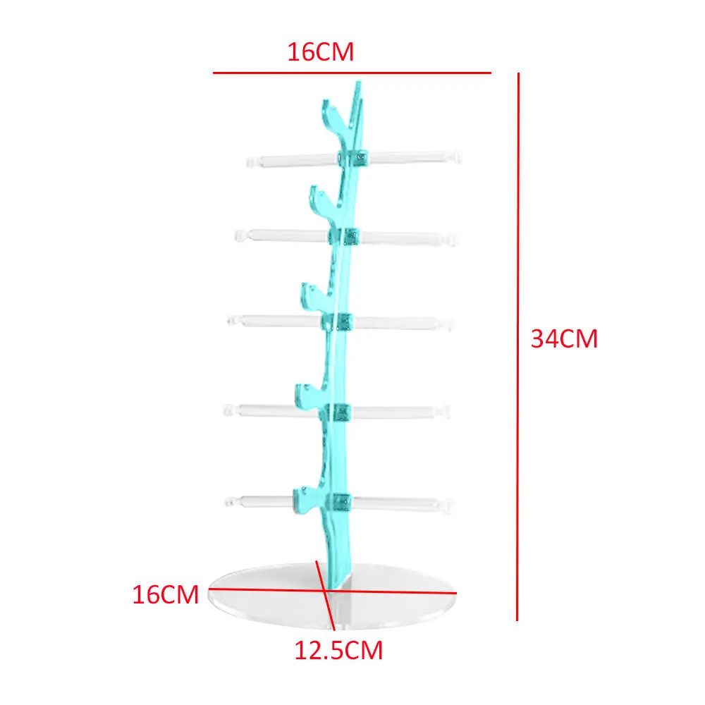 Модный дизайн, 5 пар солнцезащитных очков, оправа для очков, стойка для очков, держатель для очков, подставка для демонстрации ювелирных изделий, держатель для ожерелья